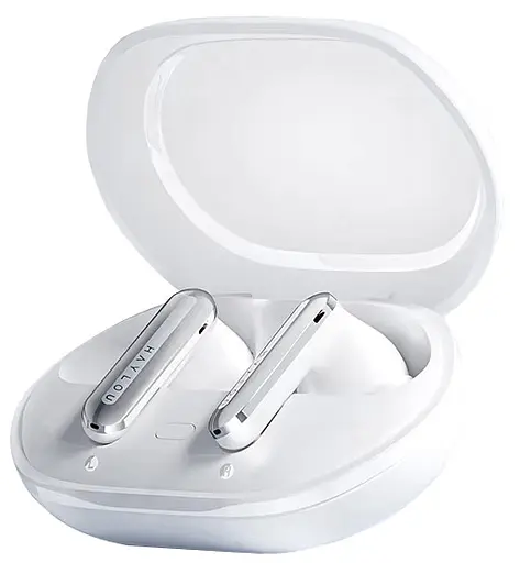 Навушники бездротові Haylou Mori Pro (T016) із шумозаглушенням і 6 мікрофонами білі - фото 3