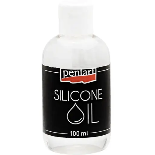 Силіконова олія Pentart для Pouring медіума ефект крапель 100 мл - фото 1