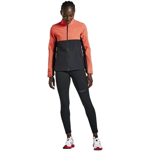 Куртка Saucony W Bluster Jacket Orange/Black S (1097-800389-VRS) - фото 2
