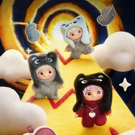 Колекційна м'яка іграшка на підвісі Pop Top Letsvan серії Wakuku - Числа удачі (17WK-0606) - фото 3