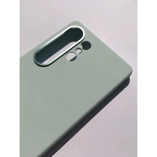 Оригінальний протиударний силіконовий чохол Samsung Silicone Case для Galaxy S25 Ultra Mint EF-PS938CMEGWW - фото 9