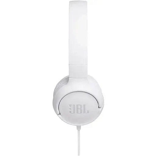 Навушники з мікрофоном JBL T500 White (JBLT500WHT) - фото 2
