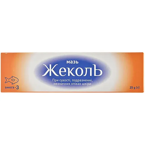 Мазь Жеколь по догляду за шкірою при сухості, подразненні та незначних опіках 25 г (6021001) - фото 2