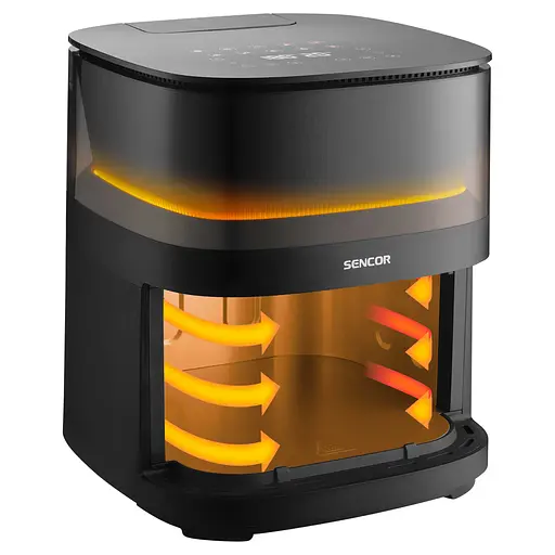 Мультипіч Sencor Vita 1500Вт 5л 10 програм метал/пластик з віконцем чорний - фото 9