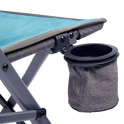 Кресло раскладное Uquip Justy XL серо-голубое (DAS303232) - фото 7