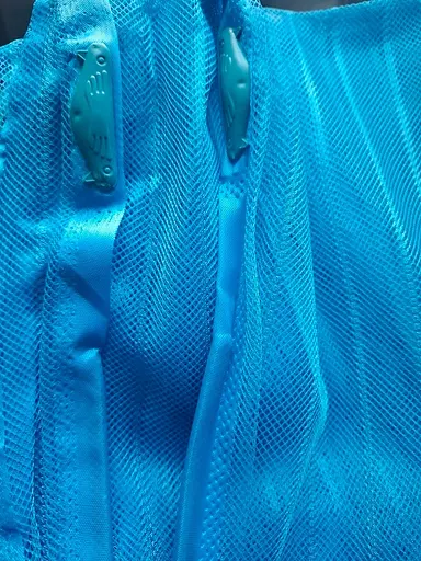 Москітна сітка на двері на магнітах 110×210 см синя - фото 3