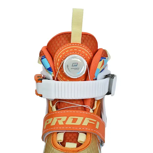 Детские раздвижные ролики A4156-L-OR, размер 39-42 - фото 2