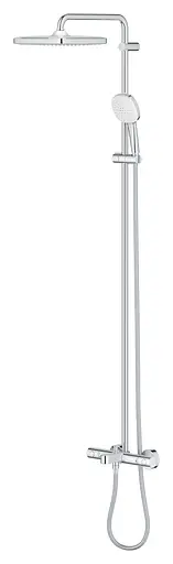 Душова система настінного монтажу з термостатом для ванни Grohe Tempesta System 250 Cube 26691001, Хром - фото 4