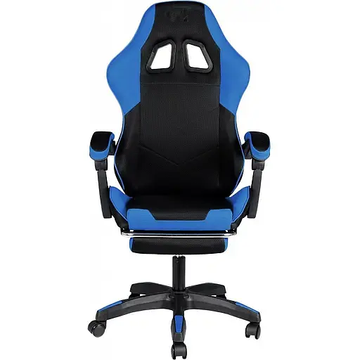 Геймерське крісло GT Racer (X-6032 Fabric Black/Blue) - фото 3