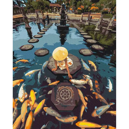 Картина за номерами "Літо в Азії" ©Tany Moko Brushme BS53066 40х50 см