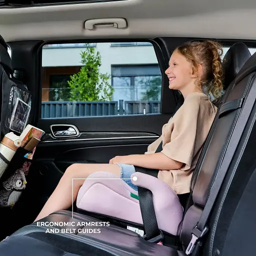 Автокресло-бустер Kinderkraft i-Boost 2 Pro Green (KCIBOO02GREPR00) - фото 4