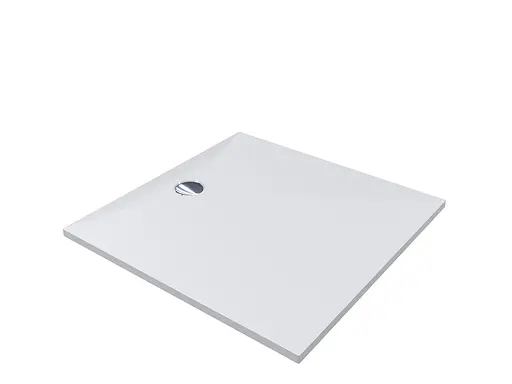Піддон для душової кабіни Miraggio Brugge 900 з литого мармуру 902x899x26 00414201 Білий - фото 1