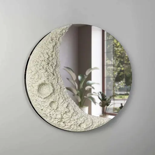 Бра з дзеркальним покриттям та імітацією місяця на 3 світлових режими Арт. W 136-400 Line F - фото 8