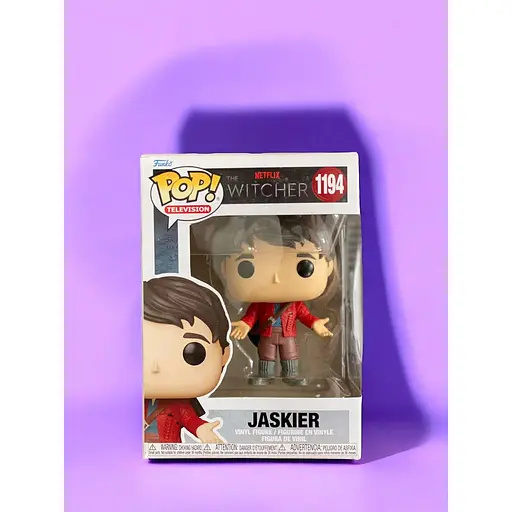 Коллекционная фигурка Фанко, сувенирная игрушка Фанко Лютик Ведьмак №1194 Witcher Jaskier Funko