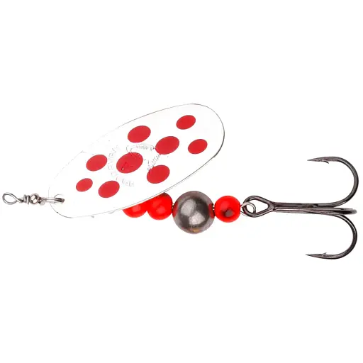 Блешня Savage Gear Caviar Spinner #4 18 g 04-Fluo Orange & Silver