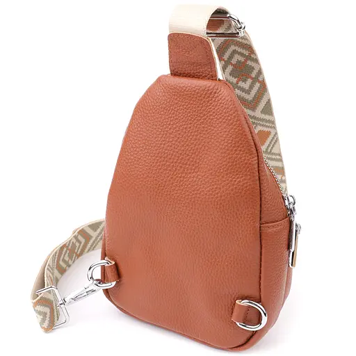 Женская кожаная сумка слинг Vintage 15х21.5х6.5 см sum0027535 - фото 2