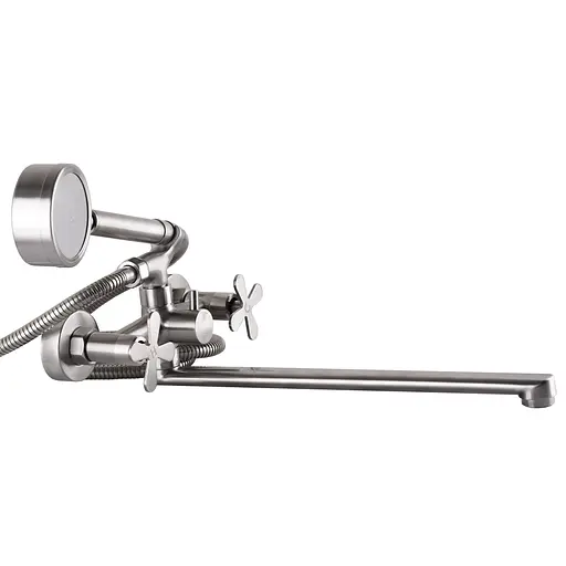 Смеситель для ванны Globus Lux Dukat-8 SD8-208 000024968 Нержавеющая сталь - фото 4