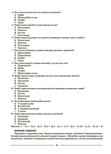 Біологія. 8 клас. Мій конспект. Матеріали до уроків - фото 10