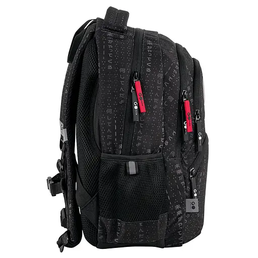 Рюкзак GoPack Education 175M-8 Anime boy Чорно-червоний (GO26-175M-8) - фото 4