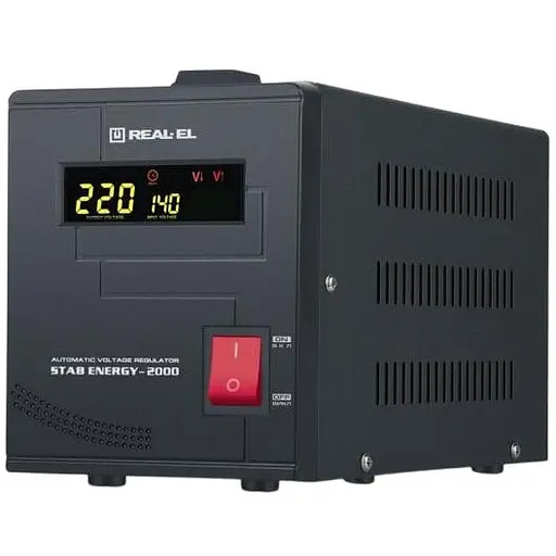 Стабилизатор напряжения Real-El STAB ENERGY-2000 (EL122400013)