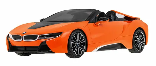 Машинка RASTAR BMW i8 Roadster на дистанційному керуванні + пульт 2,4 ГГц 1:12 помаранчевий 95500 - фото 2