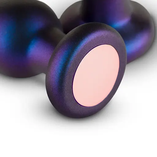 Набор анальных пробок Hueman Comets Butt Plug Set 3 шт. (фиолетовый) - фото 3