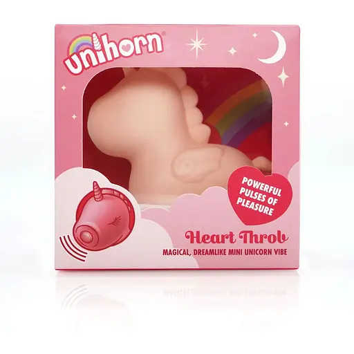 Вібратор з пульсацією Unihorn - Heart Throb - фото 5