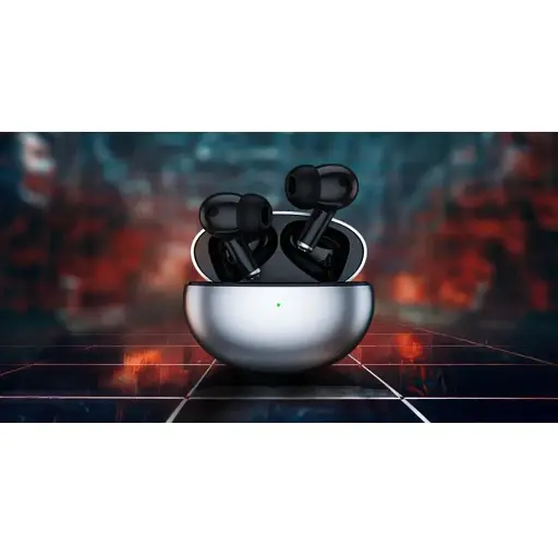 Навушники TWS Hator Hyrerpunk Truepods Black (HTA-430) - фото 3