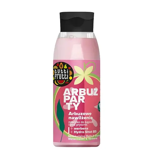 Увлажняющее молочко для ванны и душа Арбуз и Вербена Tutti Frutti Farmona 400 мл - фото 1