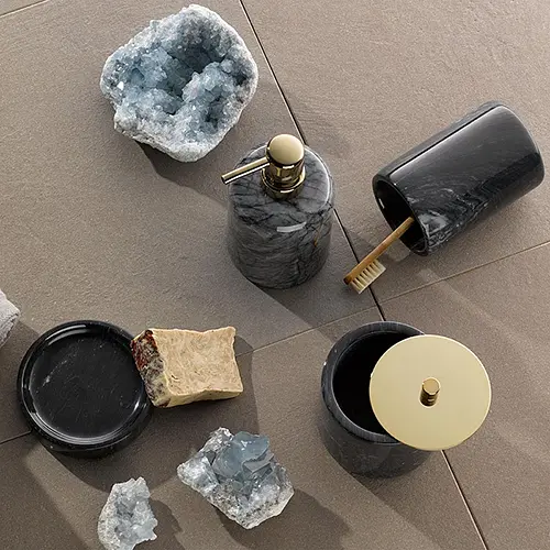 Дозатор для мыла Liron, мрамор (20012) - фото 2