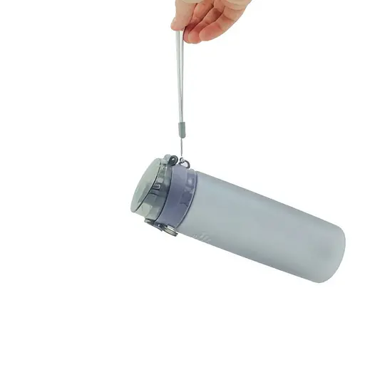 Пляшка для води KXN-1157 Casno KXN-1157_Grey 650 мл, сірий - фото 3