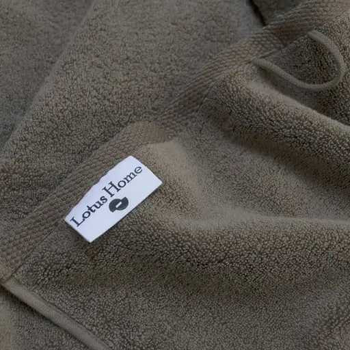 Рушник Lotus Home Microcotton коричневий, 70 x 140 см, 550 г/м² (svt-2000022352031) - фото 5