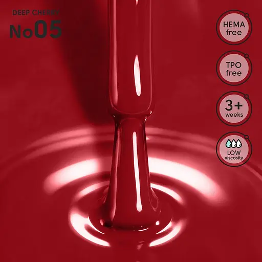 Гель-лак Shelly 05 Deep Cherry 12 мл - фото 2