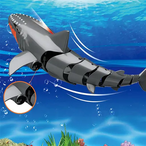 Човен на радіокеруванні SHT FY666 Shark 2.4G Grey - фото 4