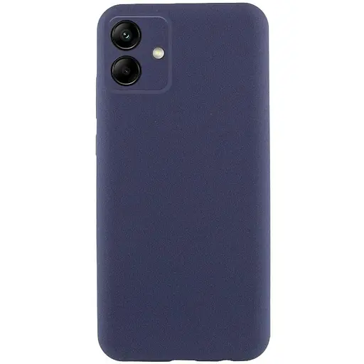 Чехол Getman TPU Liquid Silk Full Camera для Samsung Galaxy A06 Синий/Midnight Blue