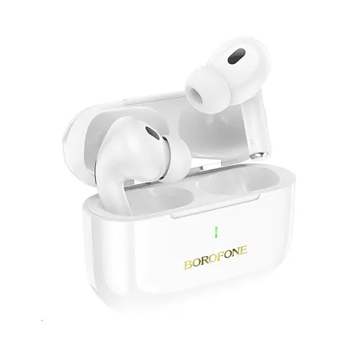 Бездротові навушники BOROFONE BW59 Plus True wireless ANC noise reduction BT headset White - фото 2