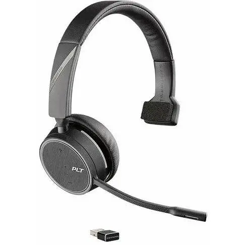 Bluetooth-гарнітура моно професійна Plantronics спеціалізована Poly Voyager 4210 UC конектор USB-A (211317-101)