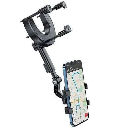 Автотримач на дзеркало заднього виду Borofone BH87 Windriver Black - фото 4