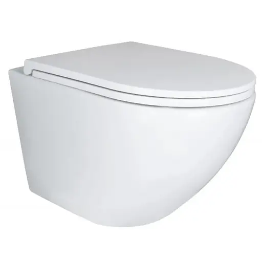 Унитаз подвесной Mixxus Premium Ellipse-0301-T3 495x365x365 мм, система смыва Tornado 3.0 MP6461, Белый - фото 1