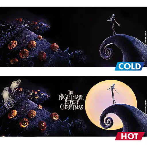 Чашка хамелеон Nightmare Before Christmas Jack and Moon 460 мл - фото 4