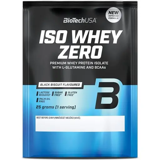 Протеин BiotechUSA Iso Whey Zero Lactose Free Black Biscuit 25 г