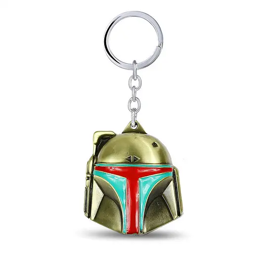 Брелок GeekLand маска-шолом Боба Фетта Зоряні войни.693 - фото 1