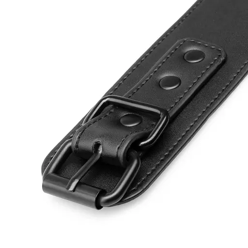 Наручники с ошейником Bedroom Fantasies Collar & Cuffs - Black - фото 6