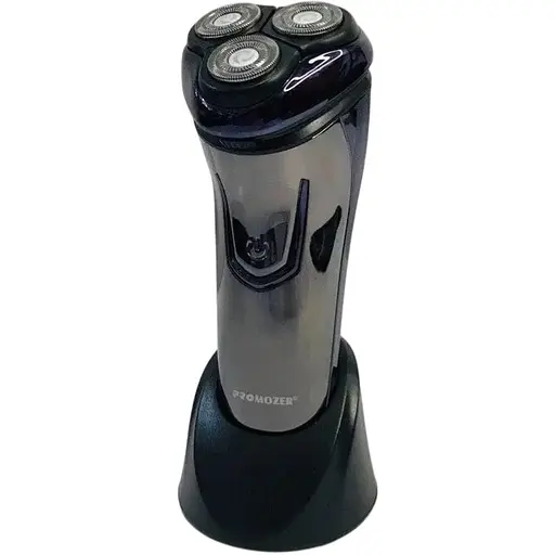 Електрична чоловіча електробритва для бороди ProMozer 1152 роторна акумуляторна електро бритва для чоловіків - фото 1