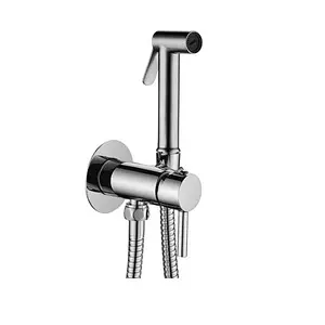 Набор гигиенического душа скрытого монтажа Paffoni Tweet Round хром ZDUP 110 CR - фото 1