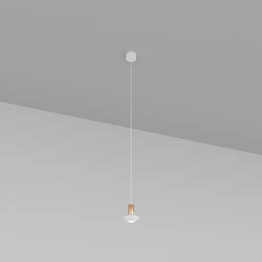 Подвесной светильник Skarlat RHL7738 5W WH+GD 3000K