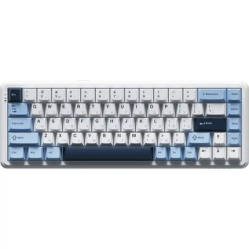 Клавиатура Ajazz AK680 MAX Magnetic Switch Blue/White/Dark Blue (AK680-M-BWD-A) [142184]