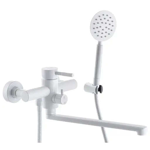 Змішувач для ванни Mixxus SUS-006 MI5756 Білий матовий - фото 1