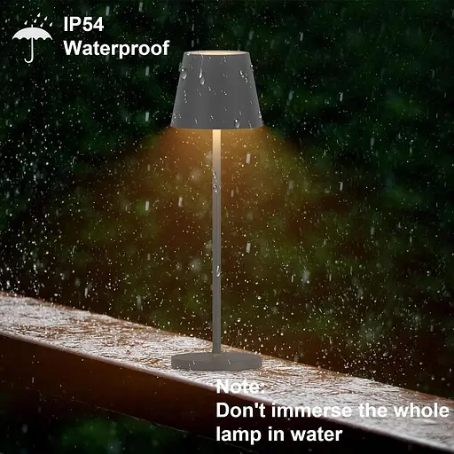 ЧорніУпаковка з 2 світлодіодних настільних ламп Klighten з регульованою яскравістю, теплий світловий тон 3000 К, дизайнерська - фото 5