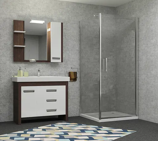 Душевая кабина Eger Rudas 90x90 без поддона 599-001/1R - фото 3